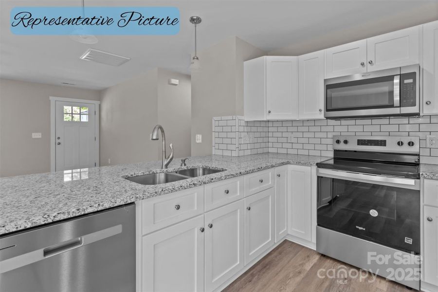 Furnished interior view inside a new home in , Norwood (Image 7).