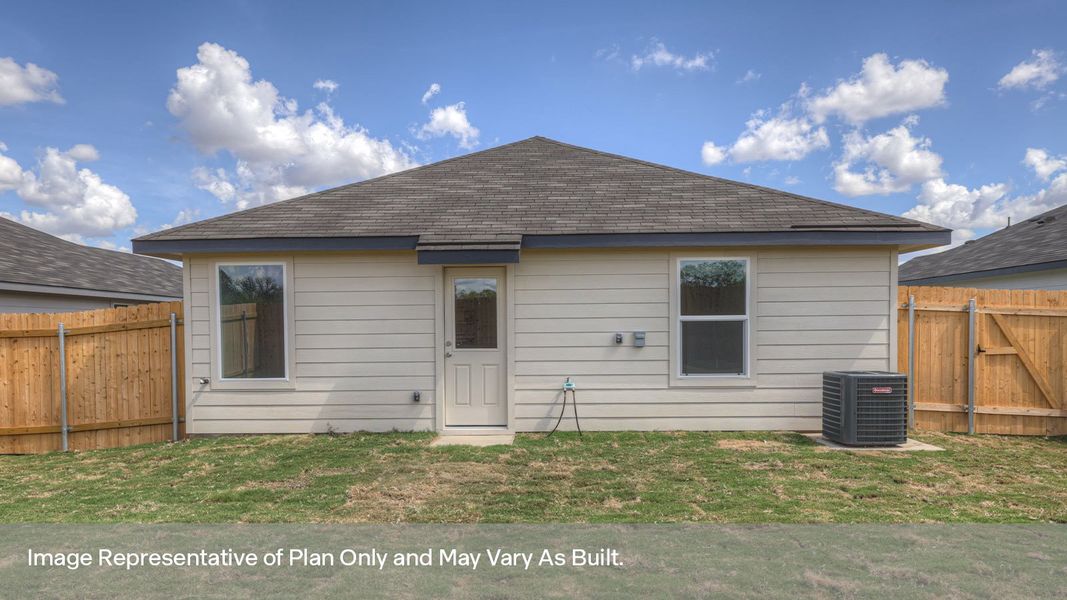 Representative exterior details of a home built from the The Barton by D.R. Horton in Arroyo Ranch, Seguin (Image 3). Representative exterior details of a home built from the The Barton by D.R. Horton in Arroyo Ranch, Seguin (Image 3).