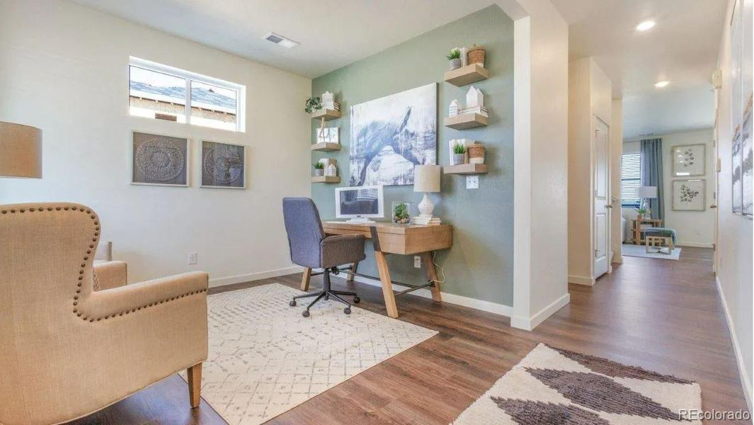 Furnished interior view inside a new home in Westgate, Greeley (Image 4).