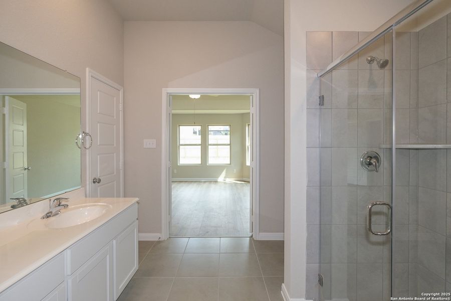 Furnished interior view inside a new home in Greenspoint Heights, Seguin (Image 4).