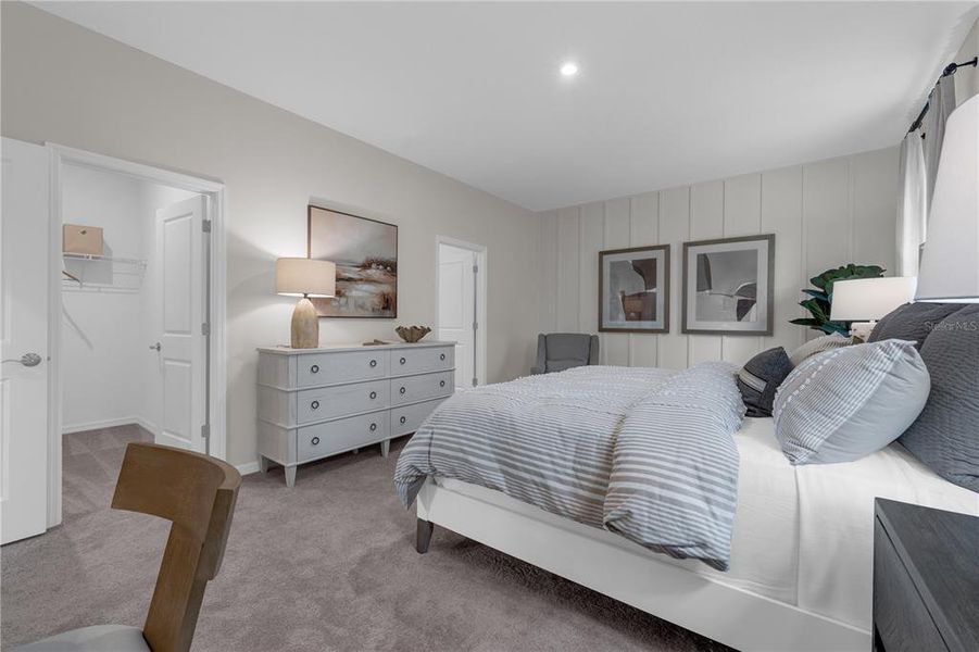 Furnished interior view inside a new home in Green Leaf, West Melbourne (Image 32).