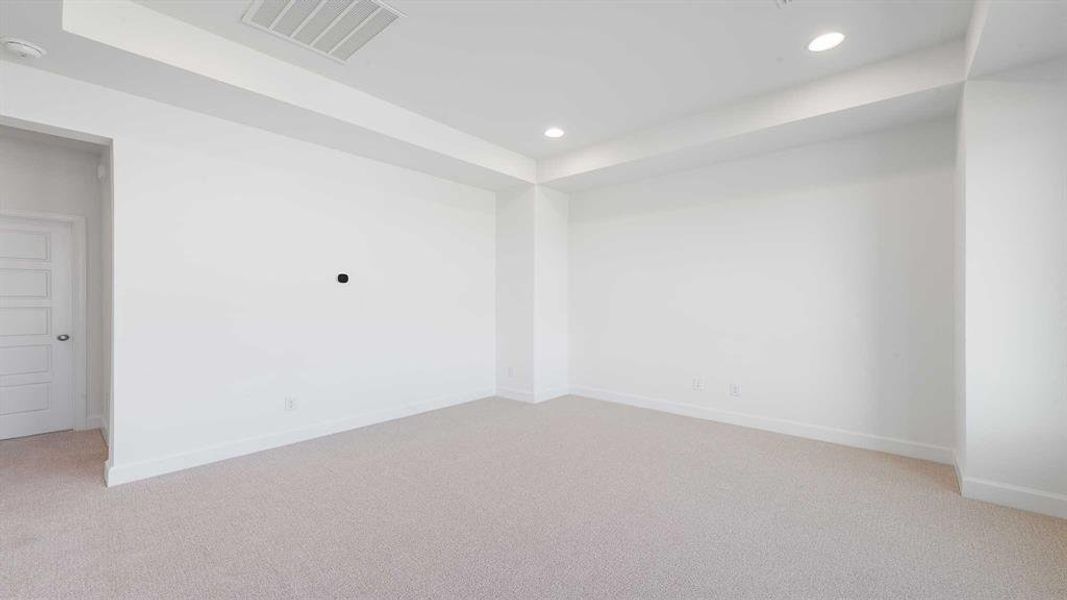 Spacious, unfurnished interior of a new home in Trinity Falls 45', McKinney (Image 25). Spacious, unfurnished interior of a new home in Trinity Falls 45', McKinney (Image 25).