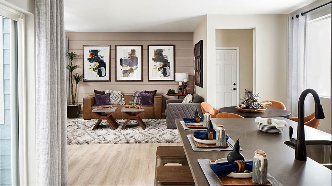 Representative furnished interior of a home built from the Stella by Taylor Morrison in Farmlore, Brighton (Image 42). Representative furnished interior of a home built from the Stella by Taylor Morrison in Farmlore, Brighton (Image 42).