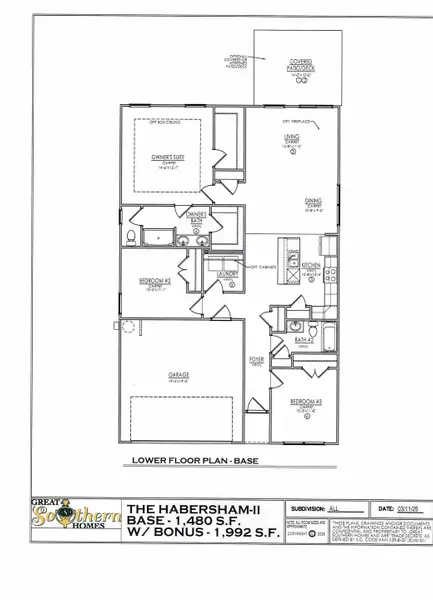 2D floor plan layout of this home in Edgefield, Loris, SC (Image 4). 2D floor plan layout of this home in Edgefield, Loris, SC (Image 4).