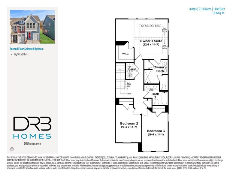 2D floor plan layout of this home in Saluda Crossing, Piedmont, SC (Image 5).