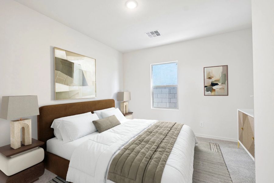 Representative furnished interior of a home built from the Eclipse by Starlight Homes in Laveen Farms, Phoenix (Image 8).