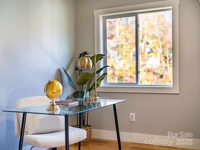 Close-up of interior finishes inside a home in , Asheville (Image 22).