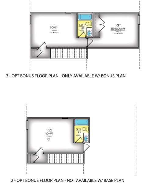 Bonus Floor Plans