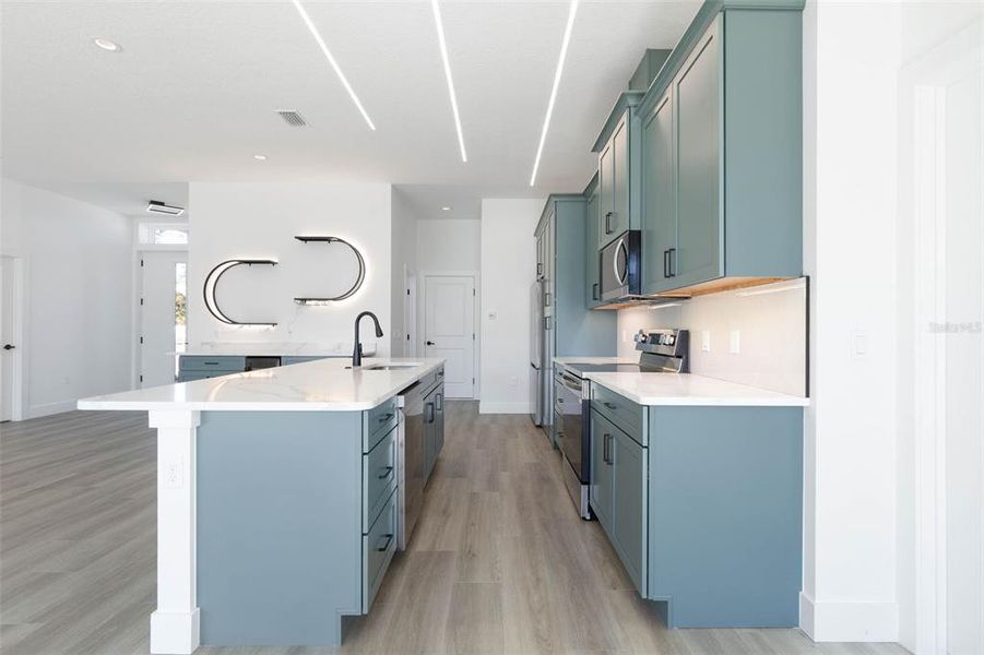 Furnished interior view inside a new home in , Palm Coast (Image 9). Furnished interior view inside a new home in , Palm Coast (Image 9).