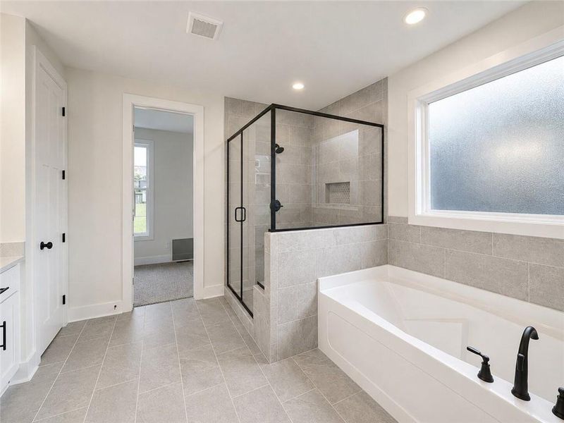 Furnished interior view inside a new home in , Cartersville (Image 6).