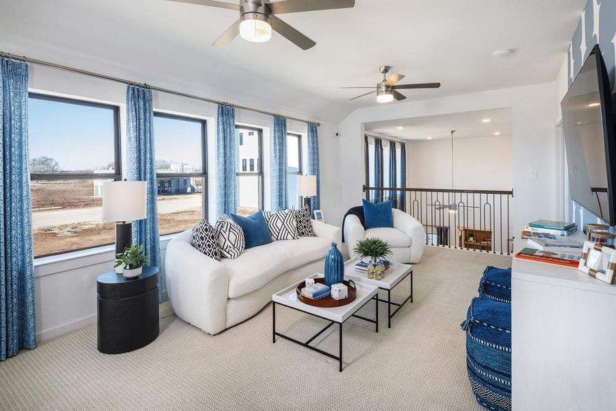 Furnished interior view inside a new home in Indigo, Richmond (Image 25).