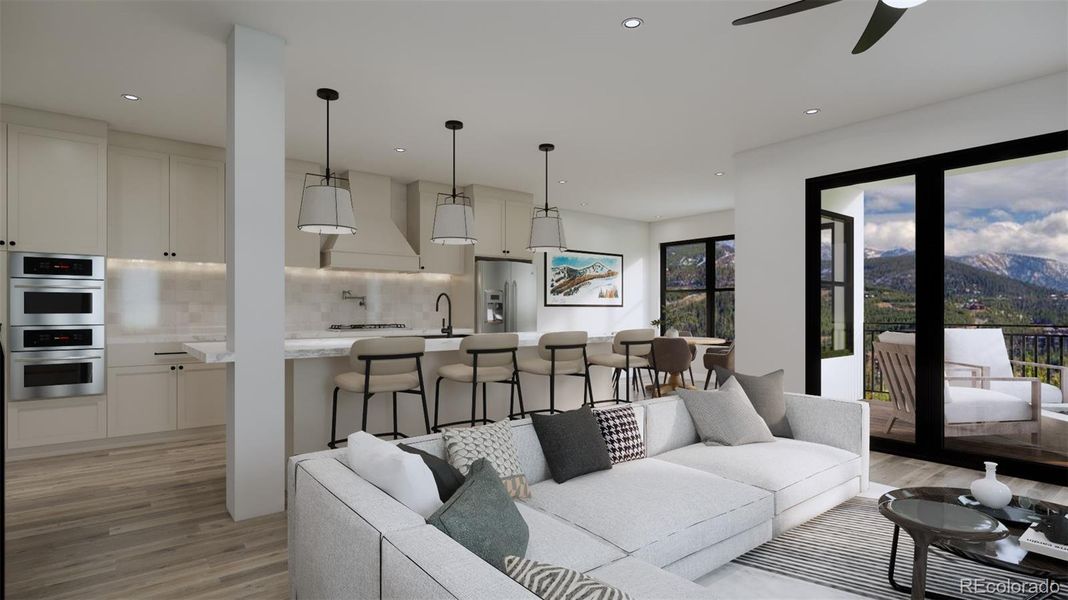 Primary En-suite Bath Rendering Primary En-suite Bath Rendering