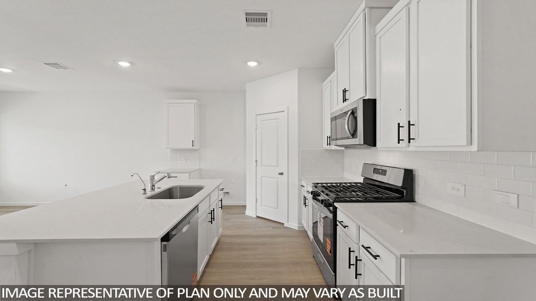 Furnished interior view inside a new home in New Waverly Station, New Waverly (Image 6). Furnished interior view inside a new home in New Waverly Station, New Waverly (Image 6).