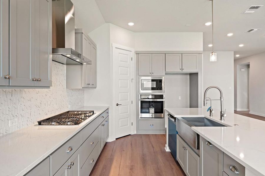 Furnished interior view inside a new home in Park Collection At Park Central, Georgetown (Image 3). Furnished interior view inside a new home in Park Collection At Park Central, Georgetown (Image 3).