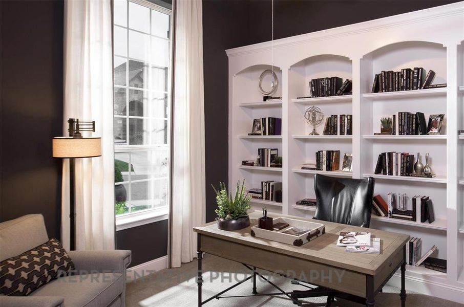 Furnished interior view inside a new home in Star Trail: 65ft. lots, Prosper (Image 6). Furnished interior view inside a new home in Star Trail: 65ft. lots, Prosper (Image 6).