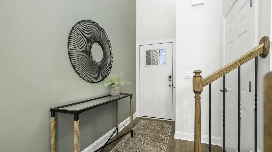 Furnished interior view inside a new home in Lybrook Village, Advance (Image 3).