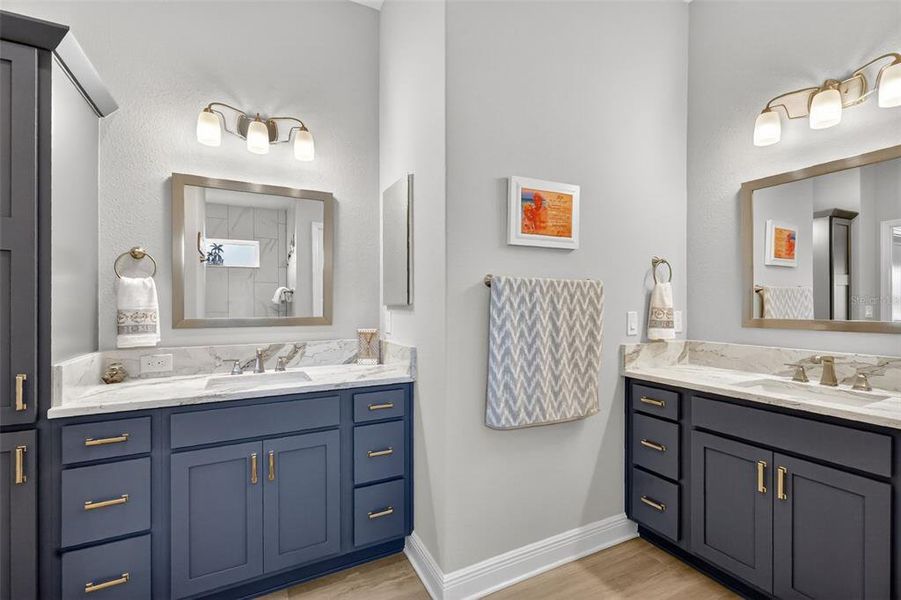 Furnished interior view inside a new home in , The Villages (Image 12).