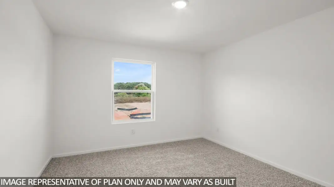 Representative unfurnished interior of a home built from the Grace by D.R. Horton in Indian Springs, Crosby (Image 17).