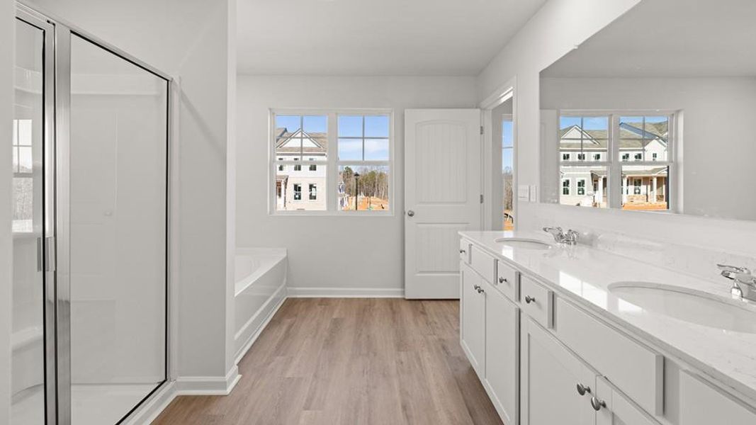 Furnished interior view inside a new home in Carlton, Douglasville (Image 4).