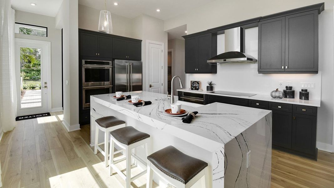 Furnished interior view inside a new home in Rivella, Port St. Lucie (Image 5).