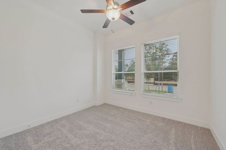 Representative unfurnished interior of a home built from the Pommery by Chesmar Homes in Kresston, Montgomery (Image 7).
