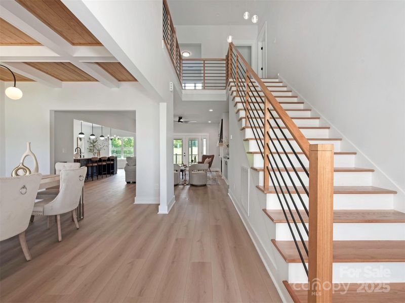 Furnished interior view inside a new home in , Waxhaw (Image 28).