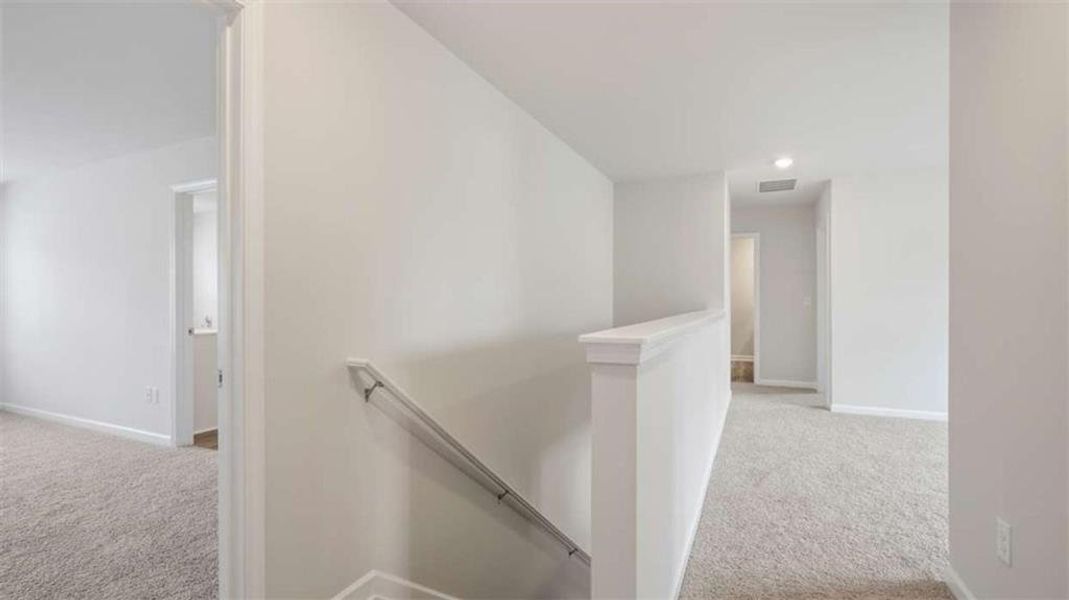 Spacious, unfurnished interior of a new home in Brooks Station, Dacula (Image 24).