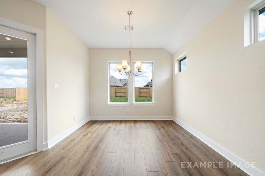 Representative unfurnished interior of a home built from the The Diana by Davidson Homes LLC in Lago Mar, Texas City (Image 23).