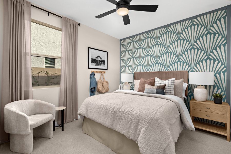 Representative furnished interior of a home built from the Copper by Mattamy Homes in Soleo, San Tan Valley (Image 13).