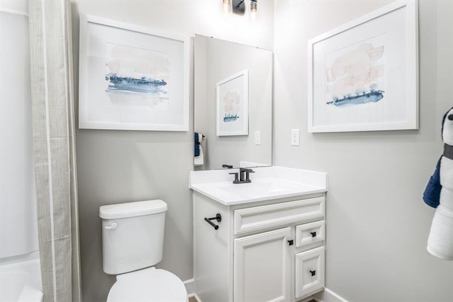 Representative furnished interior of a home built from the Traditional Clarendon by Ryan Homes in Northerly, Charlotte (Image 33).