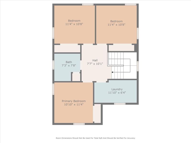 2D floor plan layout of this home in , Gastonia, NC (Image 6).