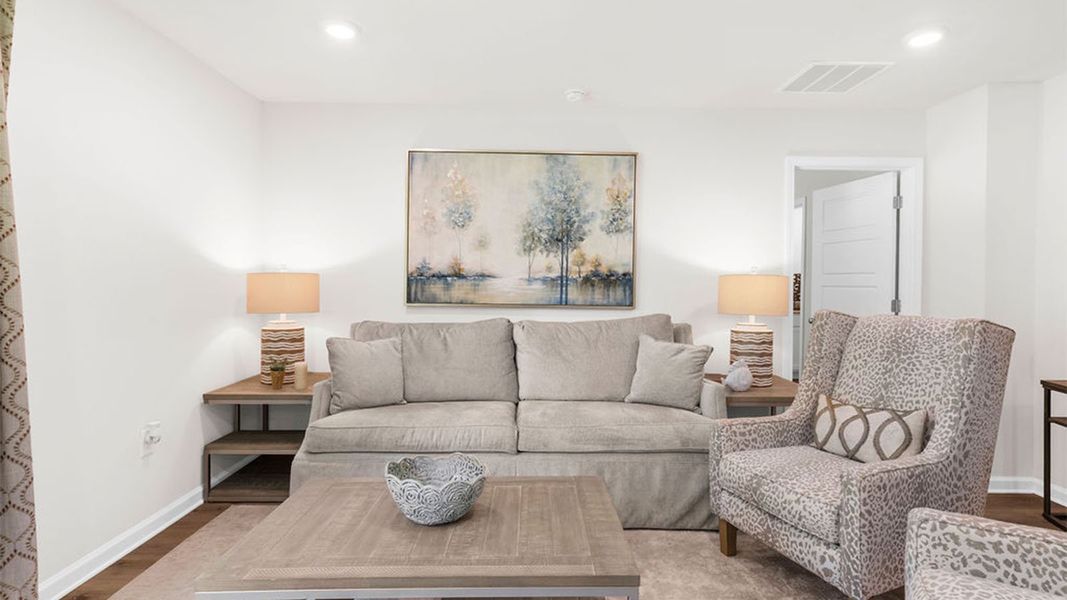 Furnished interior view inside a new home in Wesley Park, Crawfordville (Image 29).