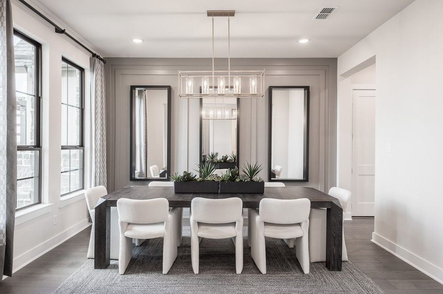 Furnished interior view inside a new home in Harvest Green 75′, Richmond (Image 10).