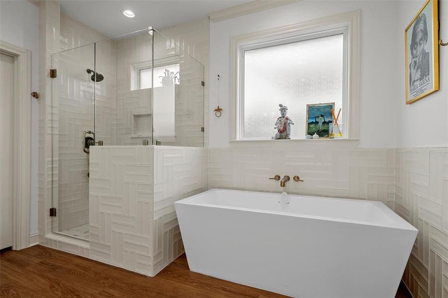 Furnished interior view inside a new home in , Woodway (Image 13).