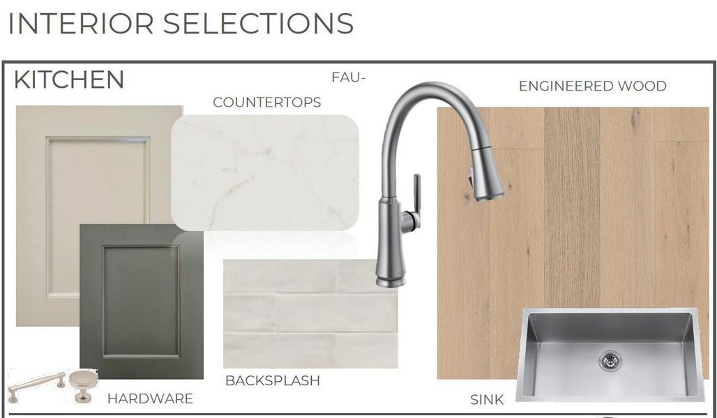 Sample of building materials used in homes in Evergrove, Richmond (Image 4).