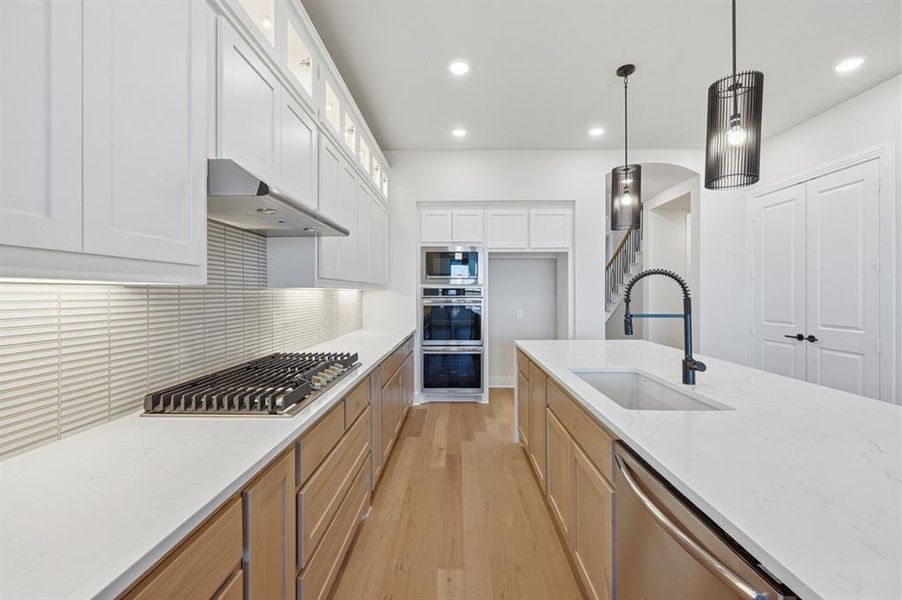 Furnished interior view inside a new home in Wildflower Ranch: 50ft. lots, Dish (Image 12).