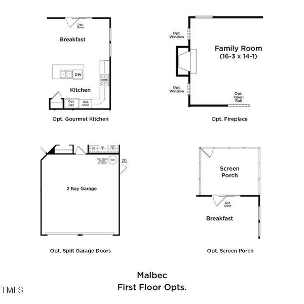 Malbec first floor options