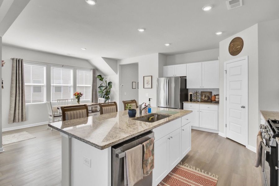 Furnished interior view inside a new home in , Summerville (Image 35).