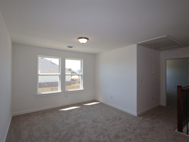 Spacious, unfurnished interior of a new home in Edgewood, Leander (Image 26). Spacious, unfurnished interior of a new home in Edgewood, Leander (Image 26).