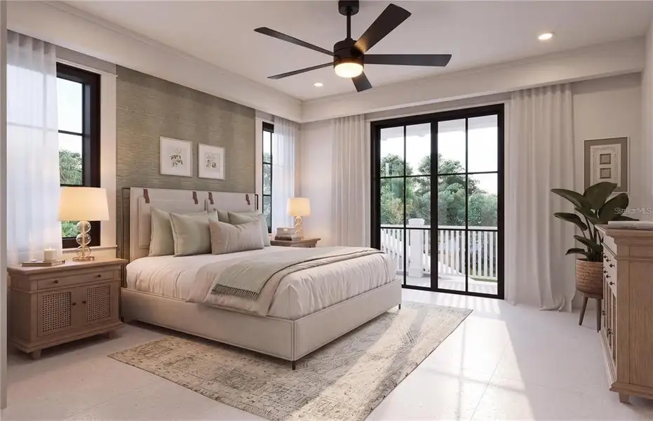 Furnished interior view inside a new home in , Sarasota (Image 8). Furnished interior view inside a new home in , Sarasota (Image 8).