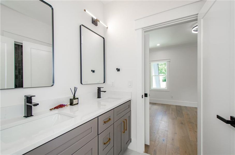 Furnished interior view inside a new home in , Hoschton (Image 18). Furnished interior view inside a new home in , Hoschton (Image 18).