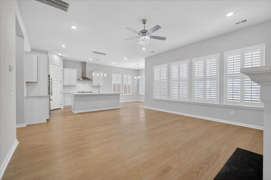 Spacious, unfurnished interior of a new home in Horizons at Summers Corner | 55+, Summerville (Image 31).