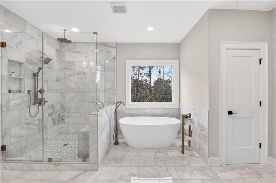 Furnished interior view inside a new home in , Atlanta (Image 38). Furnished interior view inside a new home in , Atlanta (Image 38).