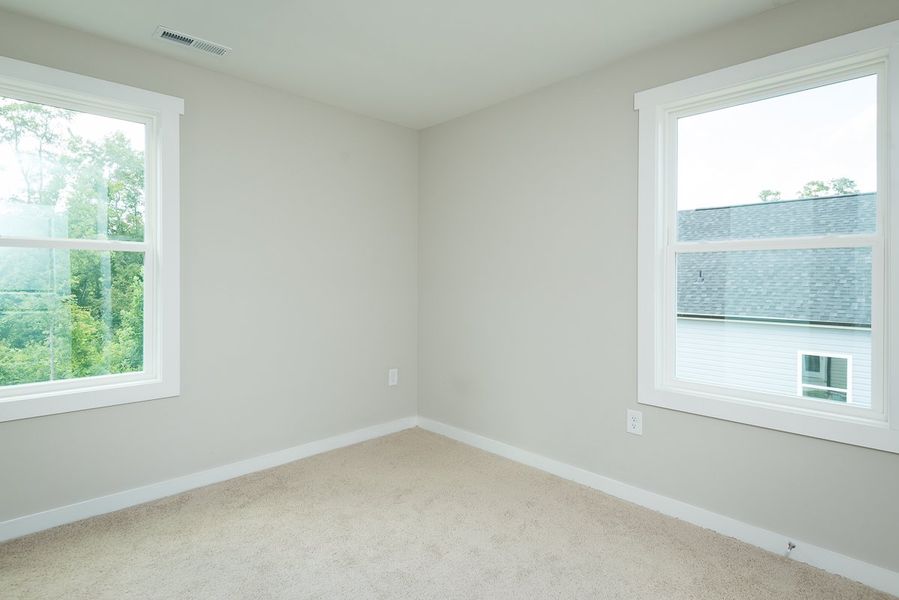 Representative unfurnished interior of a home built from the Jefferson (FP) by Foundation Home Builders LLC in Pinnix Loop, Burlington (Image 16).