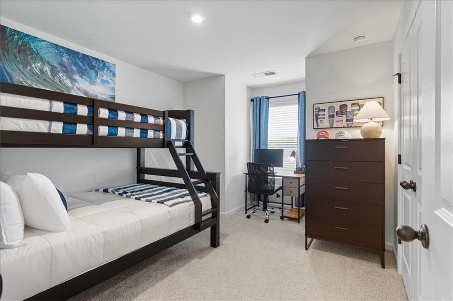 Furnished interior view inside a new home in Park Center Pointe, Austell (Image 26).