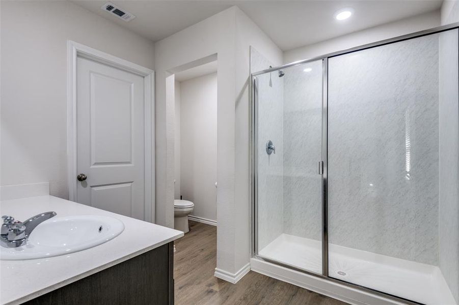 Furnished interior view inside a new home in Wildcat Ranch, Crandall (Image 12).