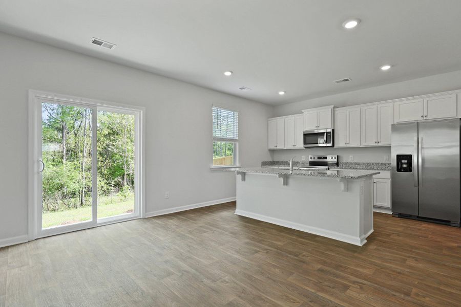 Furnished interior view inside a new home in Lakeview at Kitfield, Moncks Corner (Image 9).