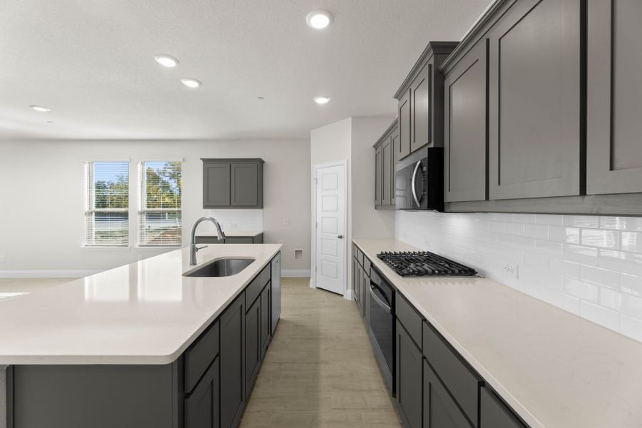 Representative exterior photo of a completed home built from the Lavon by Impression Homes in Timber Ridge, Corinth, TX (Image 7).