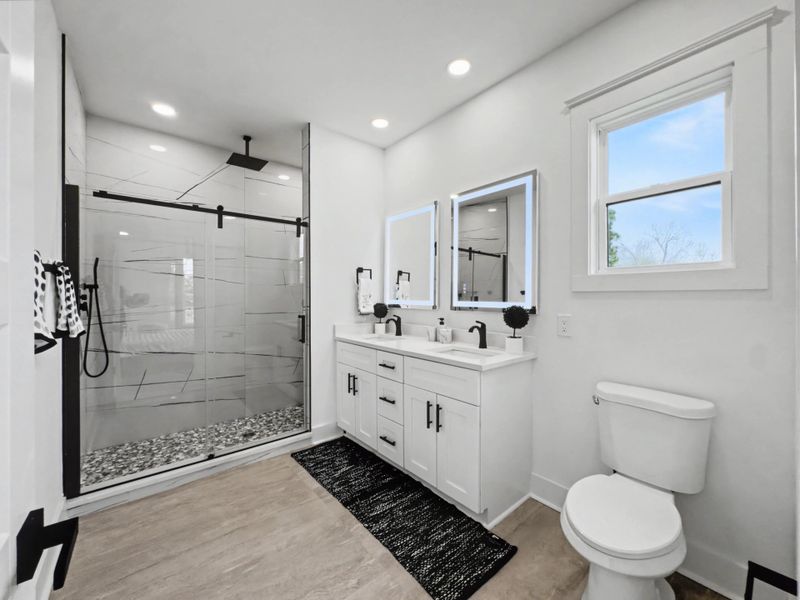 Furnished interior view inside a new home in , North Charleston (Image 17).