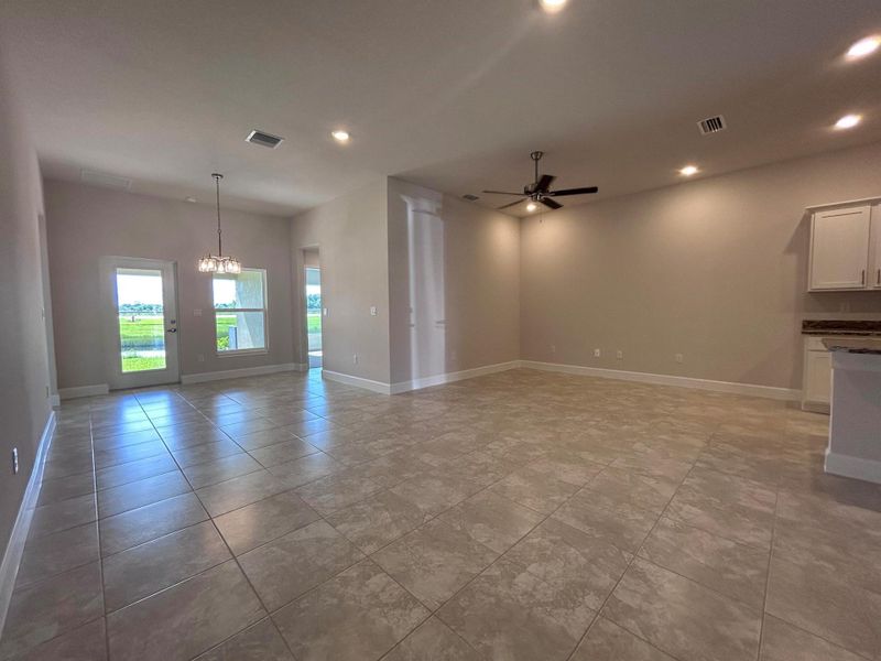 Spacious, unfurnished interior of a new home in Waterstone Villas, Fort Pierce (Image 17). Spacious, unfurnished interior of a new home in Waterstone Villas, Fort Pierce (Image 17).